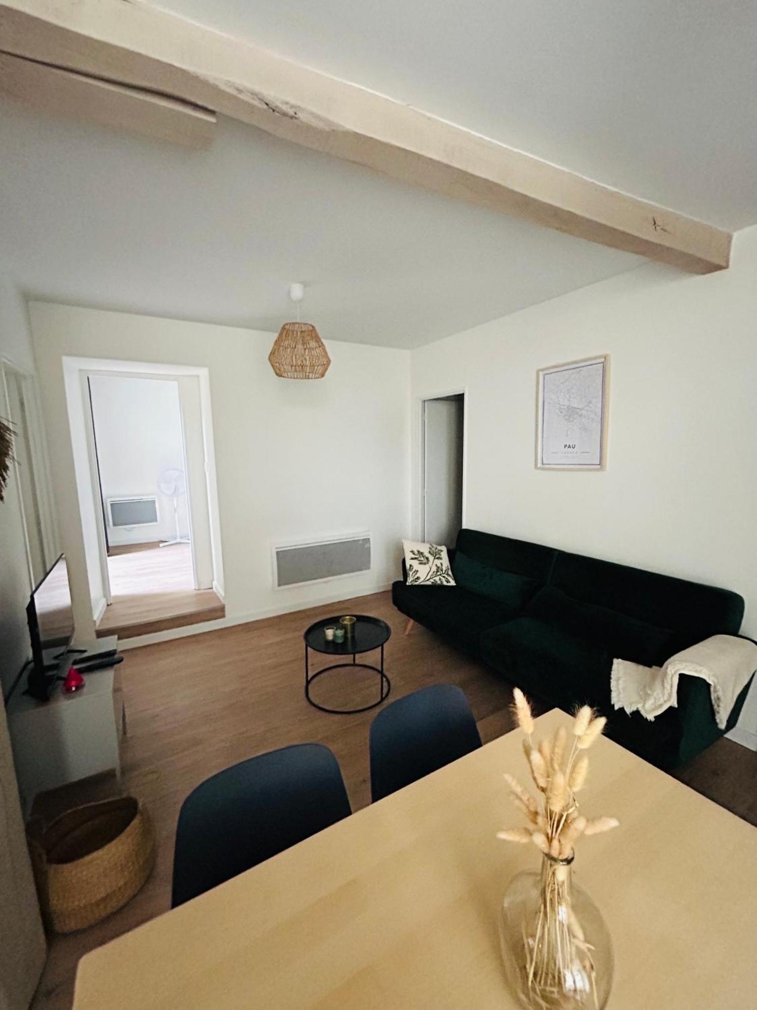 Le Patio : Appartement Chic 3 Chambres Au Coeur De Pau Zewnętrze zdjęcie
